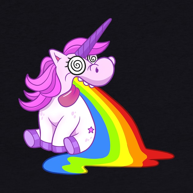 Gastro-Unicorn: When Rainbows Go the Wrong Way by Holymayo Tee